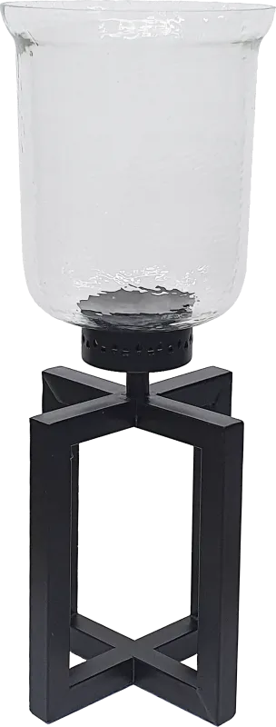 Hoharro Black Small Candle Holder