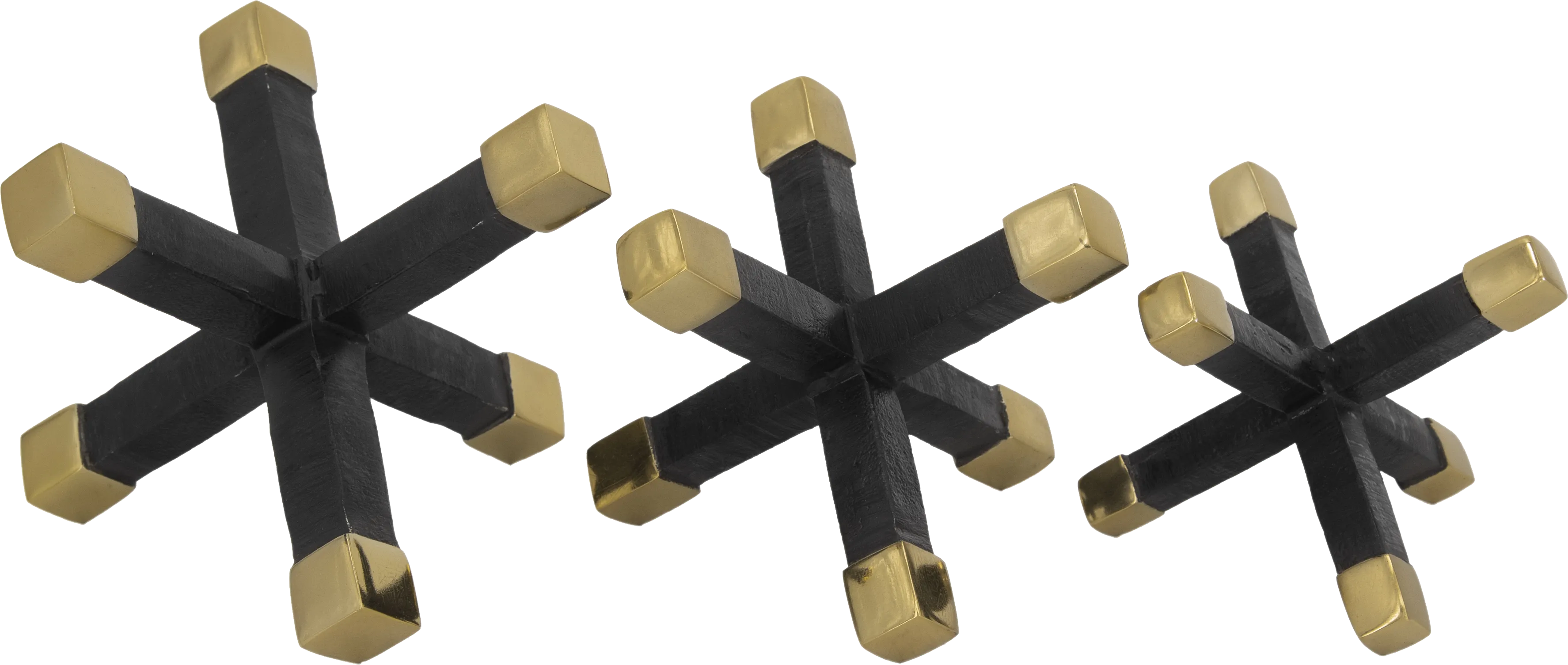 Nemotors Black Sculpture, Set of 3