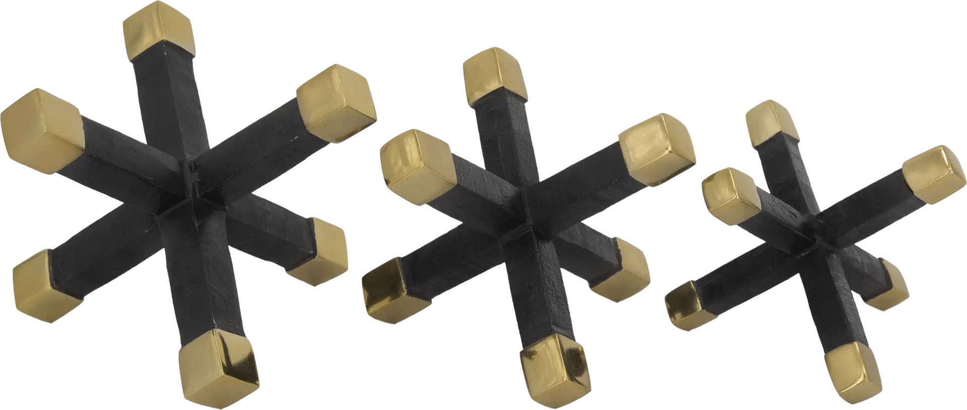Nemotors Black Sculpture, Set of 3