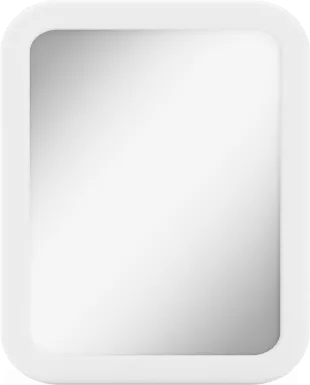 Kids Modern Colors White Mirror