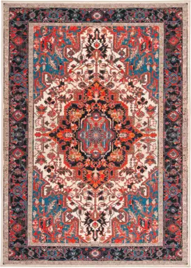 Carigna Red/Multi 7'9 x 10' Rug