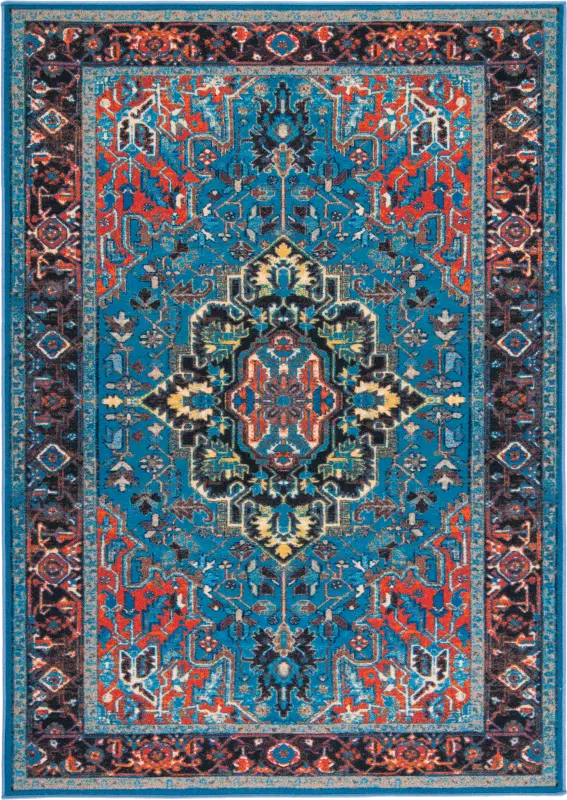 Carigna Blue/Multi 7'9 x 10' Rug