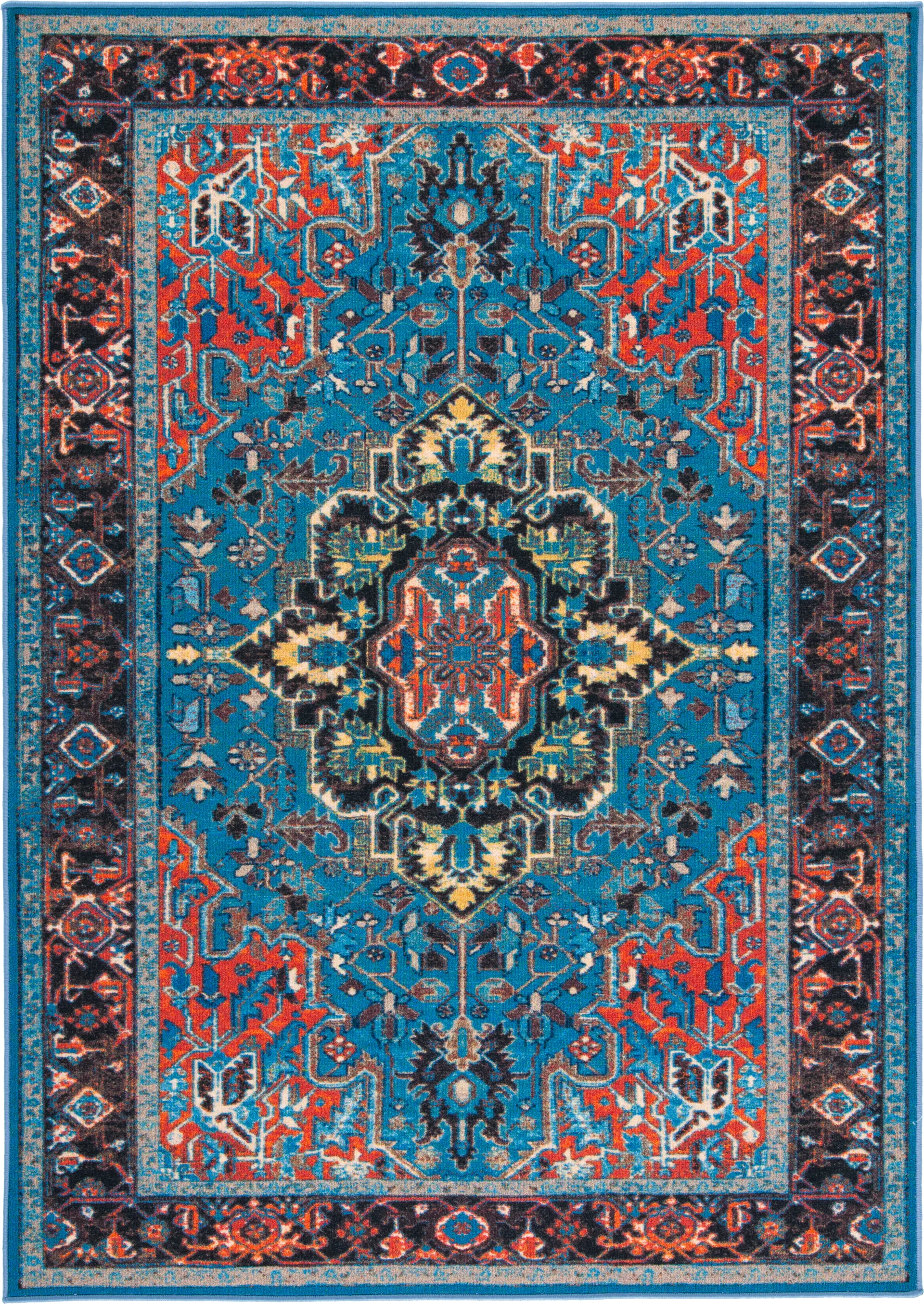 Carigna Blue/Multi 7'9 x 10' Rug