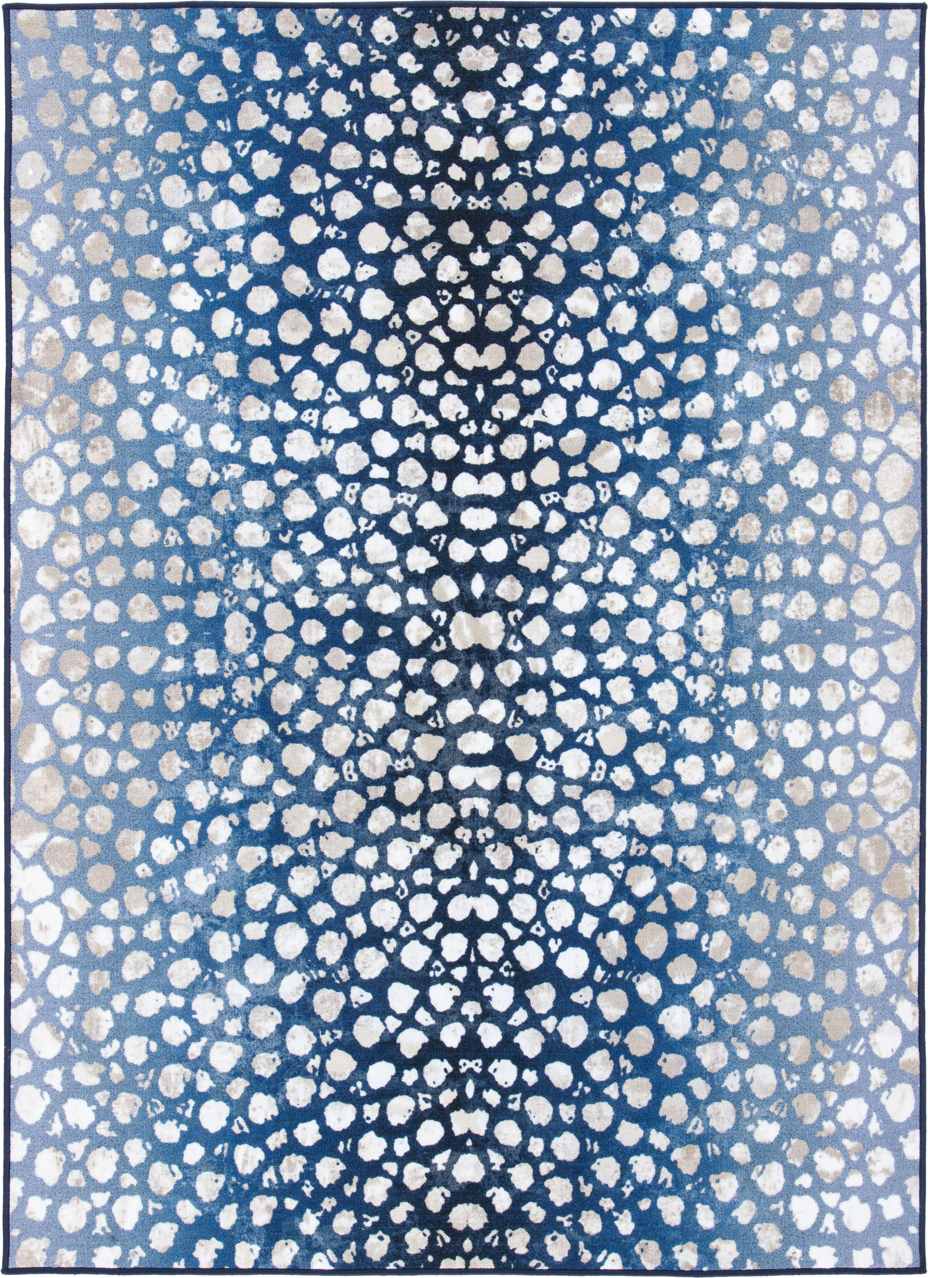 Jamuga Navy/Beige 7'9 x 10' Rug