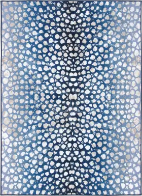 Jamuga Navy/Beige 7'9 x 10' Rug