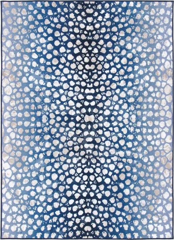 Jamuga Navy/Beige 7'9 x 10' Rug