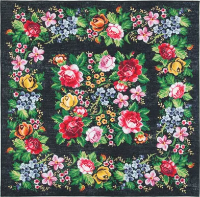 Vokori Multi 6'7 x 6'7 Square Rug