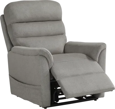 Willeta Gray Power Lift Recliner