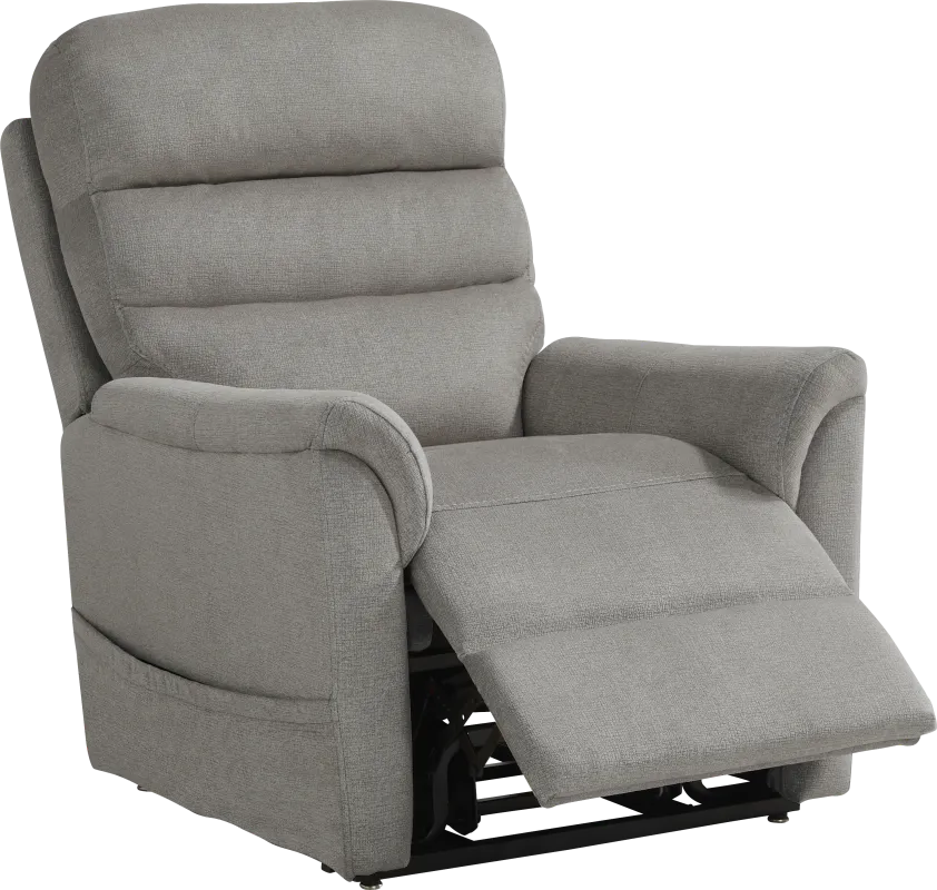 Willeta Gray Power Lift Recliner