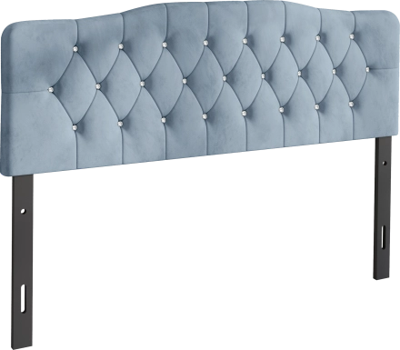 Grissom Blue Queen Headboard