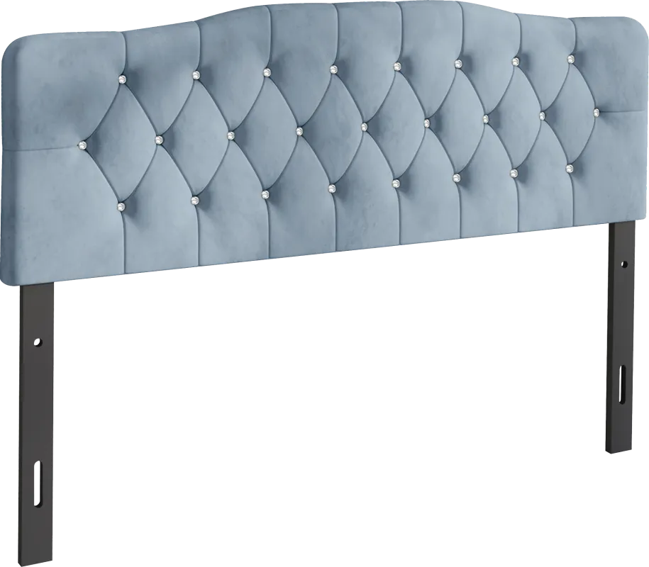 Grissom Blue Queen Headboard