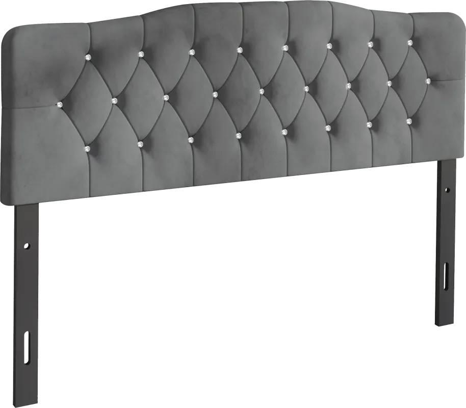 Grissom Gray Queen Headboard