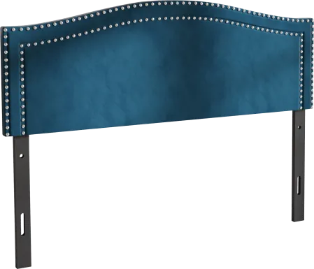 Maness Blue King Headboard