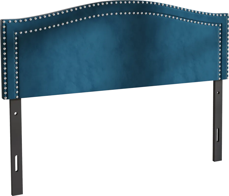 Maness Blue Twin Headboard