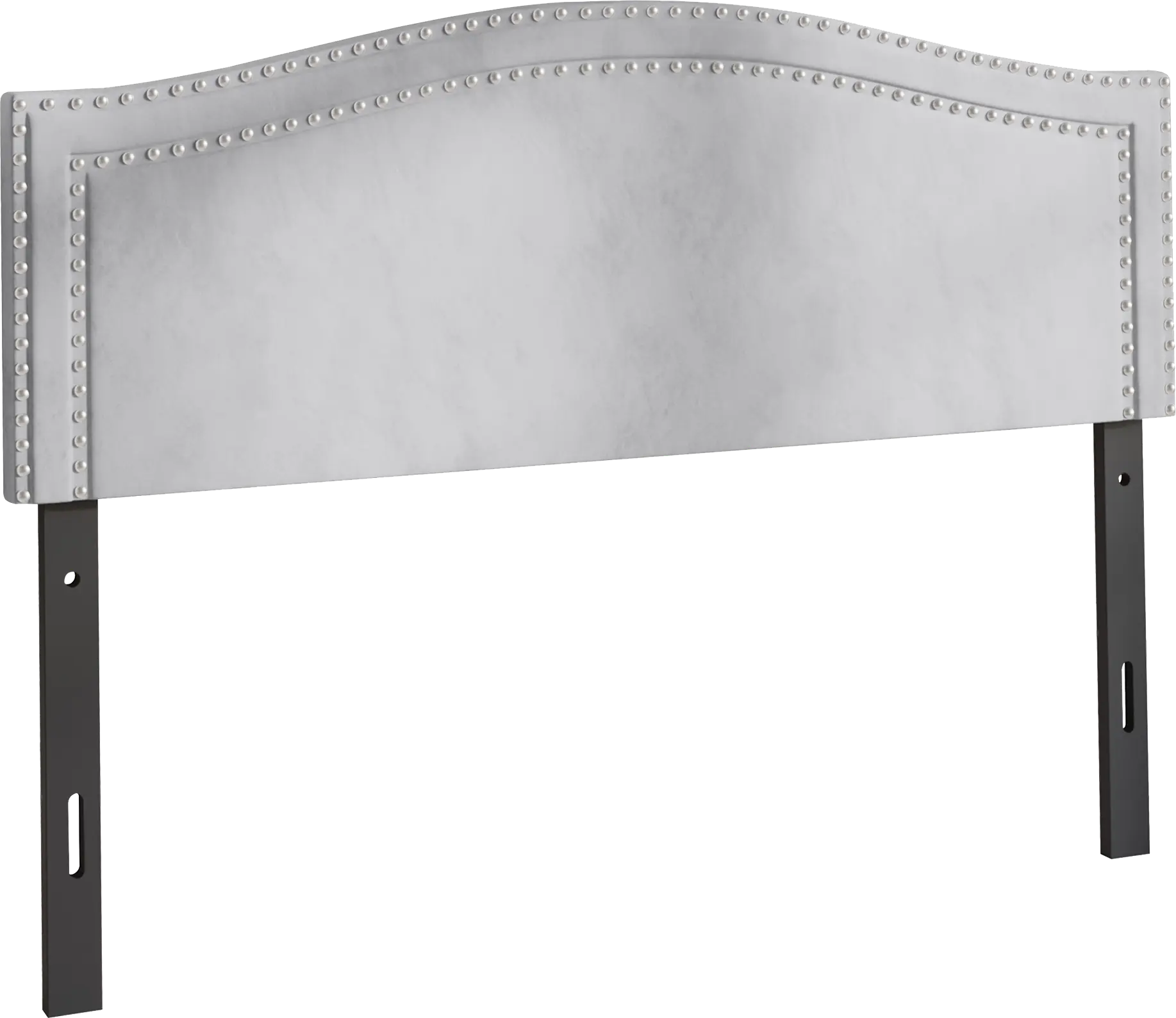 Maness Gray Full Headboard