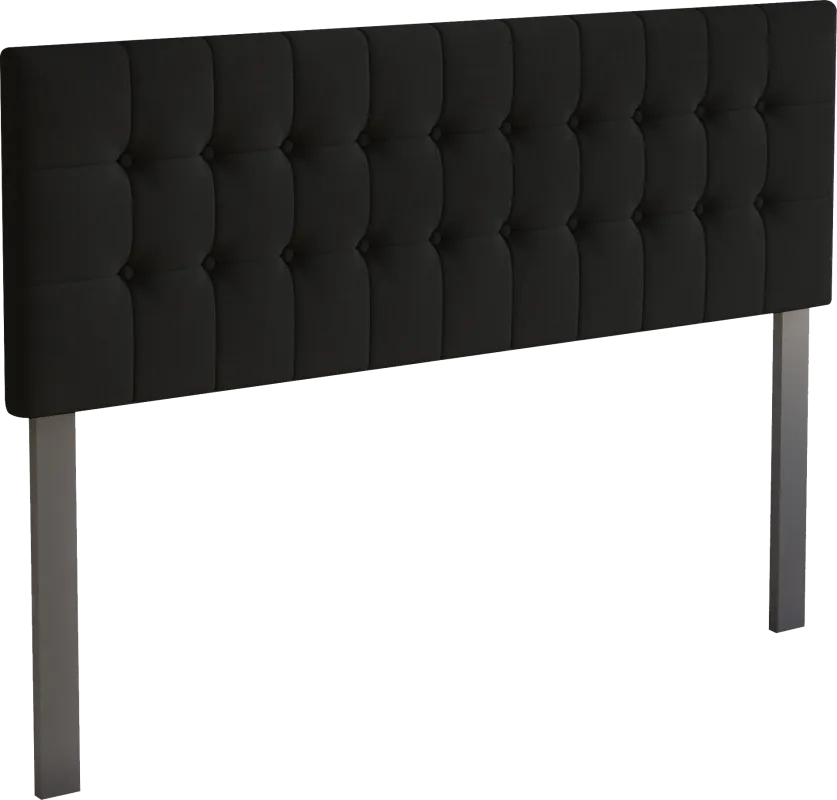 Waylon Black Queen Headboard
