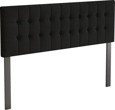 Waylon Black King Headboard