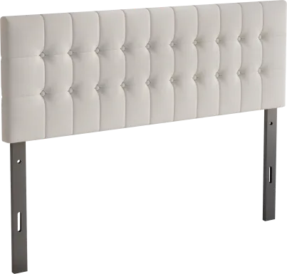 Waylon Light Gray Gray Full Headboard