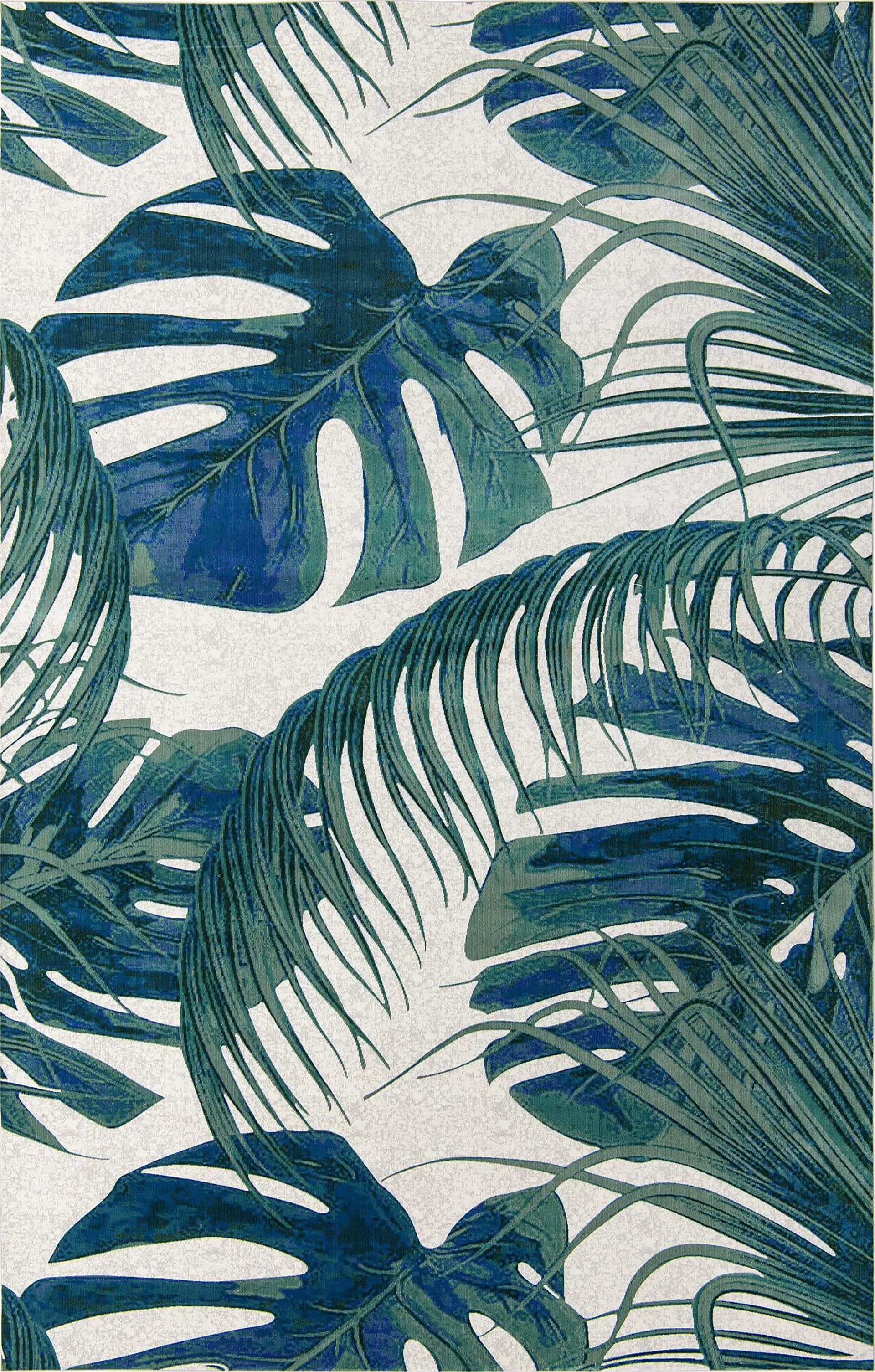 Monstera Green 7'10 x 10' Rug - Image 1
