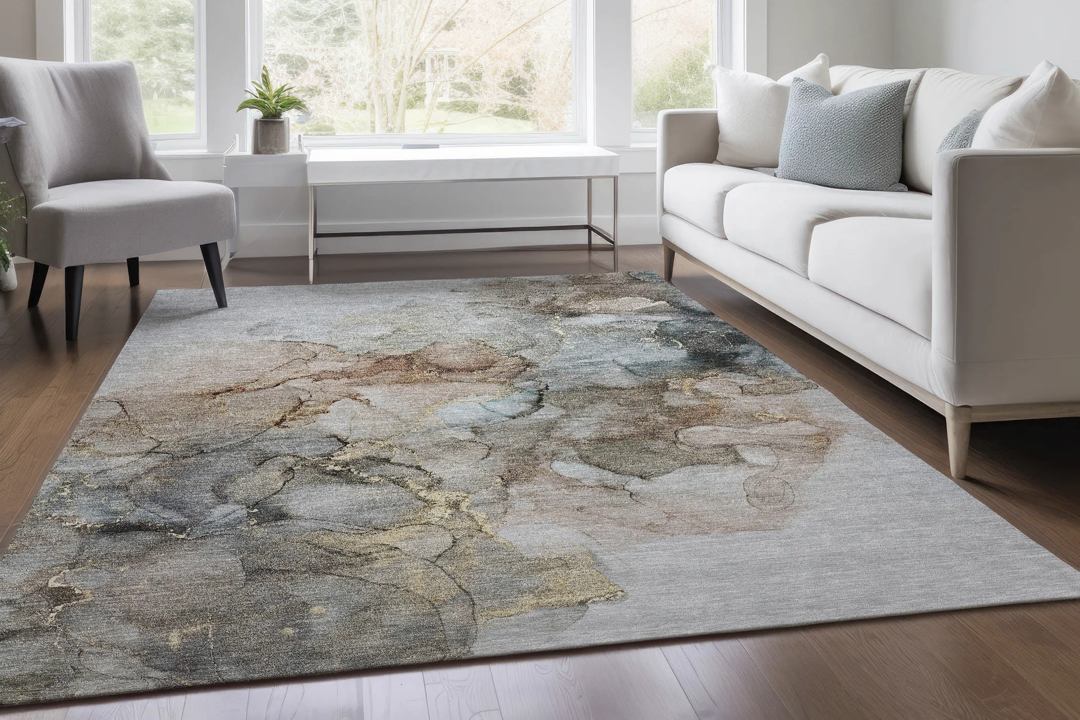 Softy Sedona Multi 8' x 10' Rug - Thumbnail - Image 2