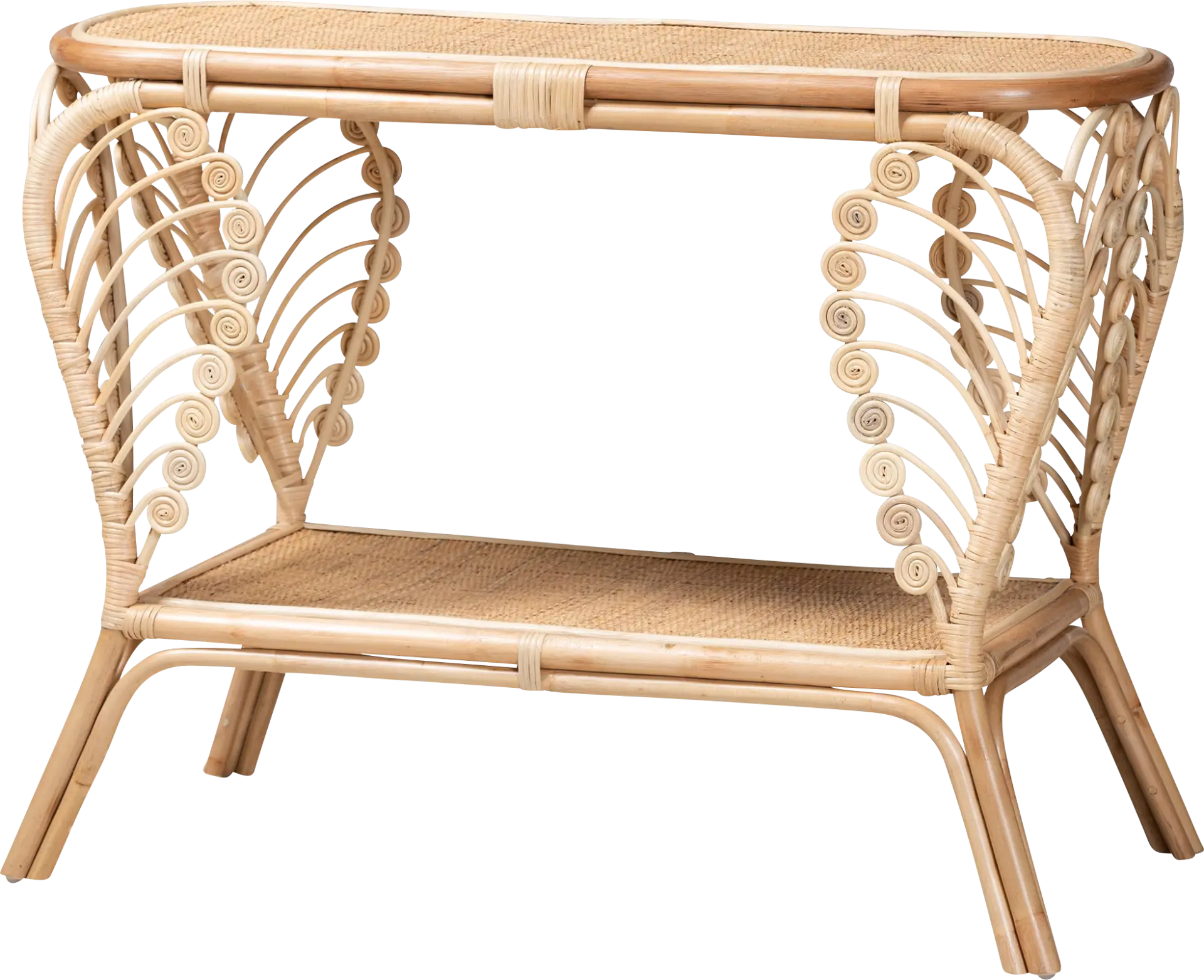 Wasilla Brown Console Table