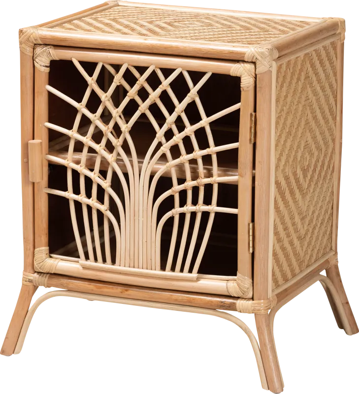 Tashota Natural Nightstand