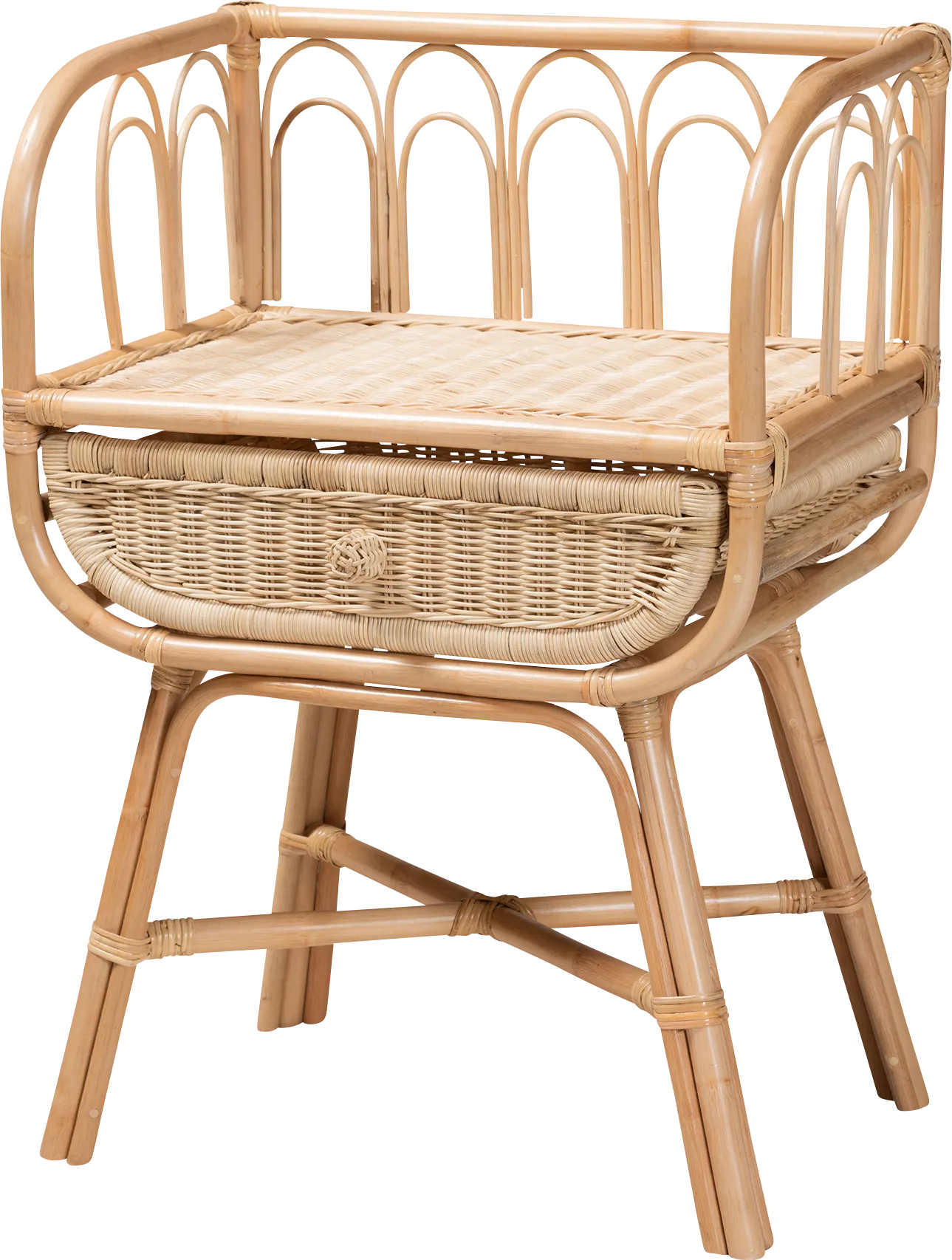 Tihonet Natural Nightstand - Thumbnail - Image 1