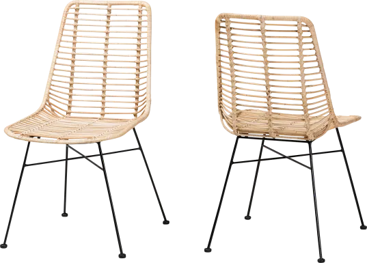 Scirmgeour Natural Dining Chair, Set of 2