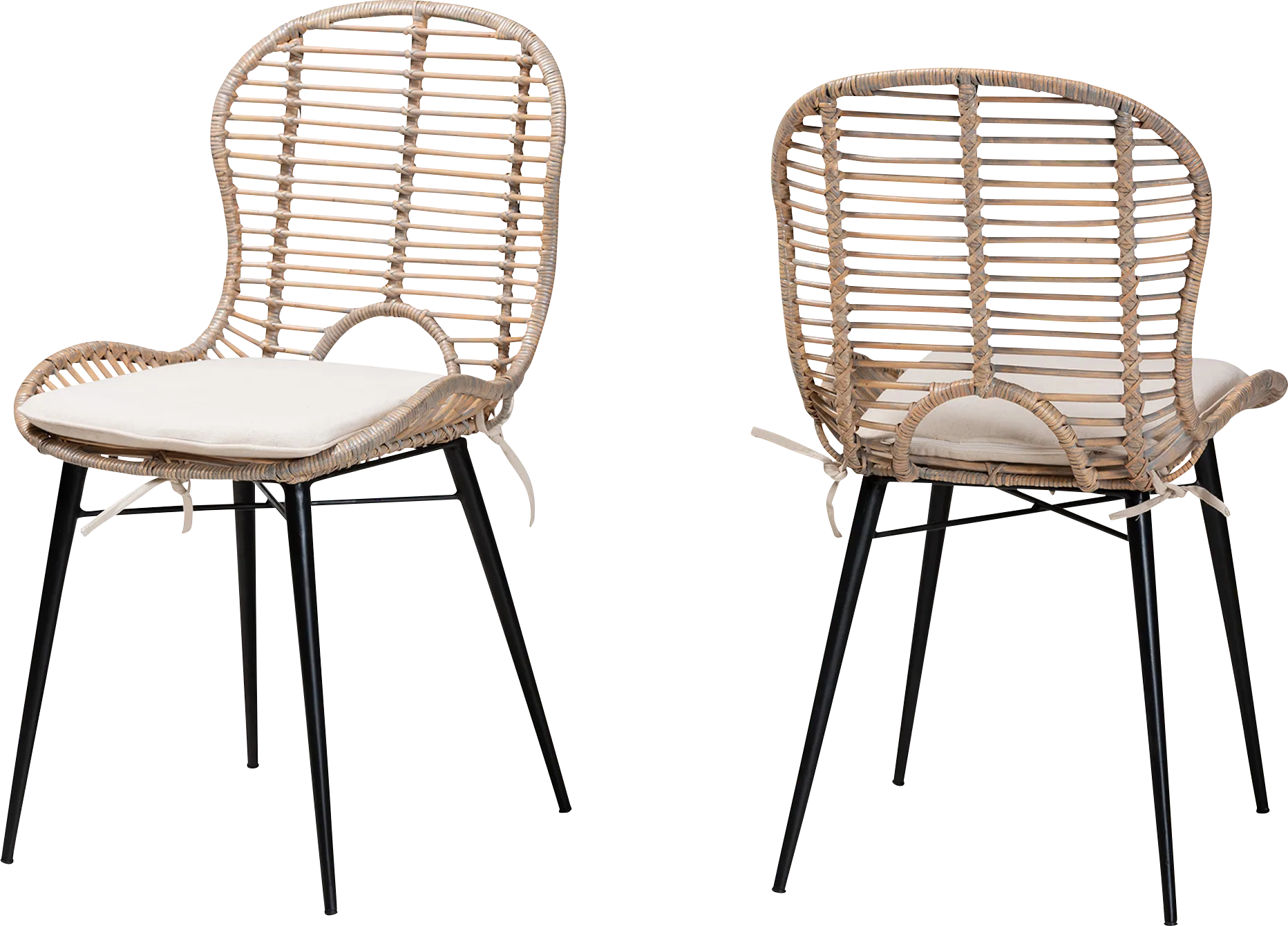 Sherburne Natural Dining Chair, Set of 2 - Image 1