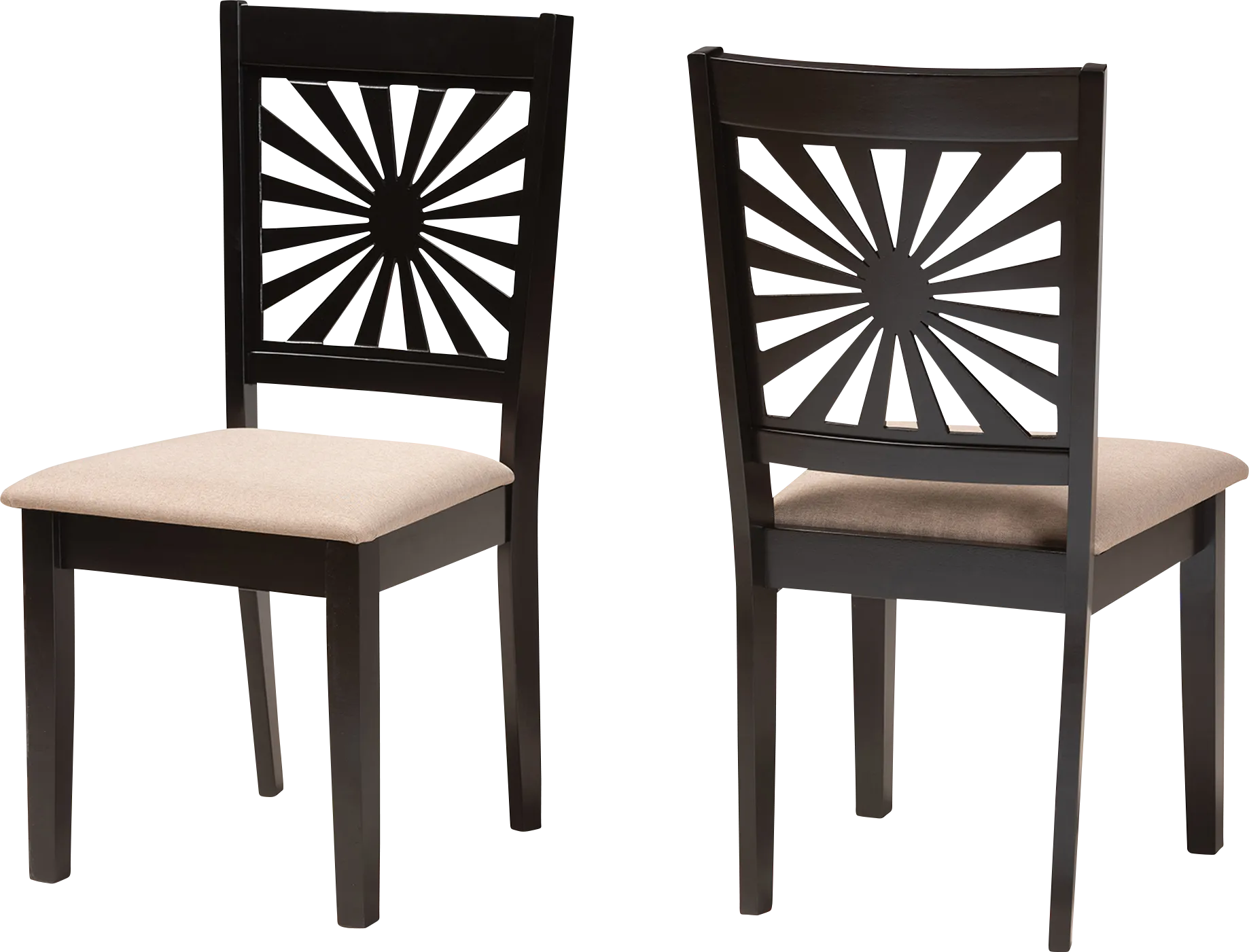 Torkelson Beige Dining Chair, Set of 2 - Thumbnail - Image 1