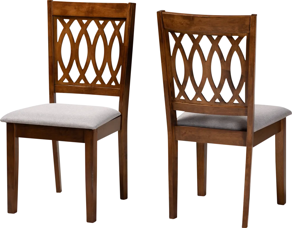Teconnett Walnut Brown Dining Chair, Set of 2