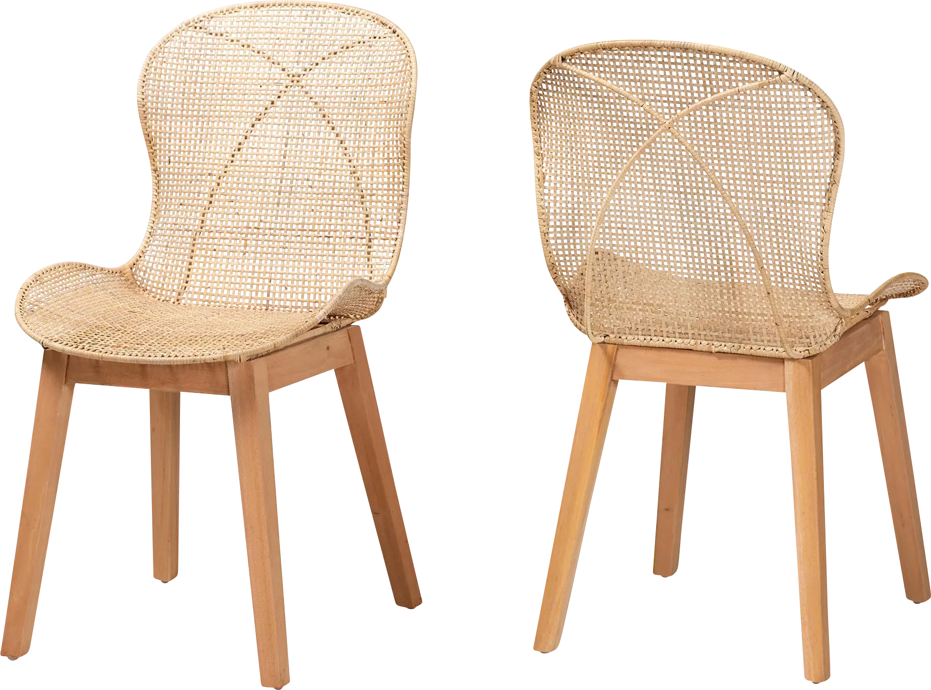 Dunstable Brown Dining Chair, Set of 2