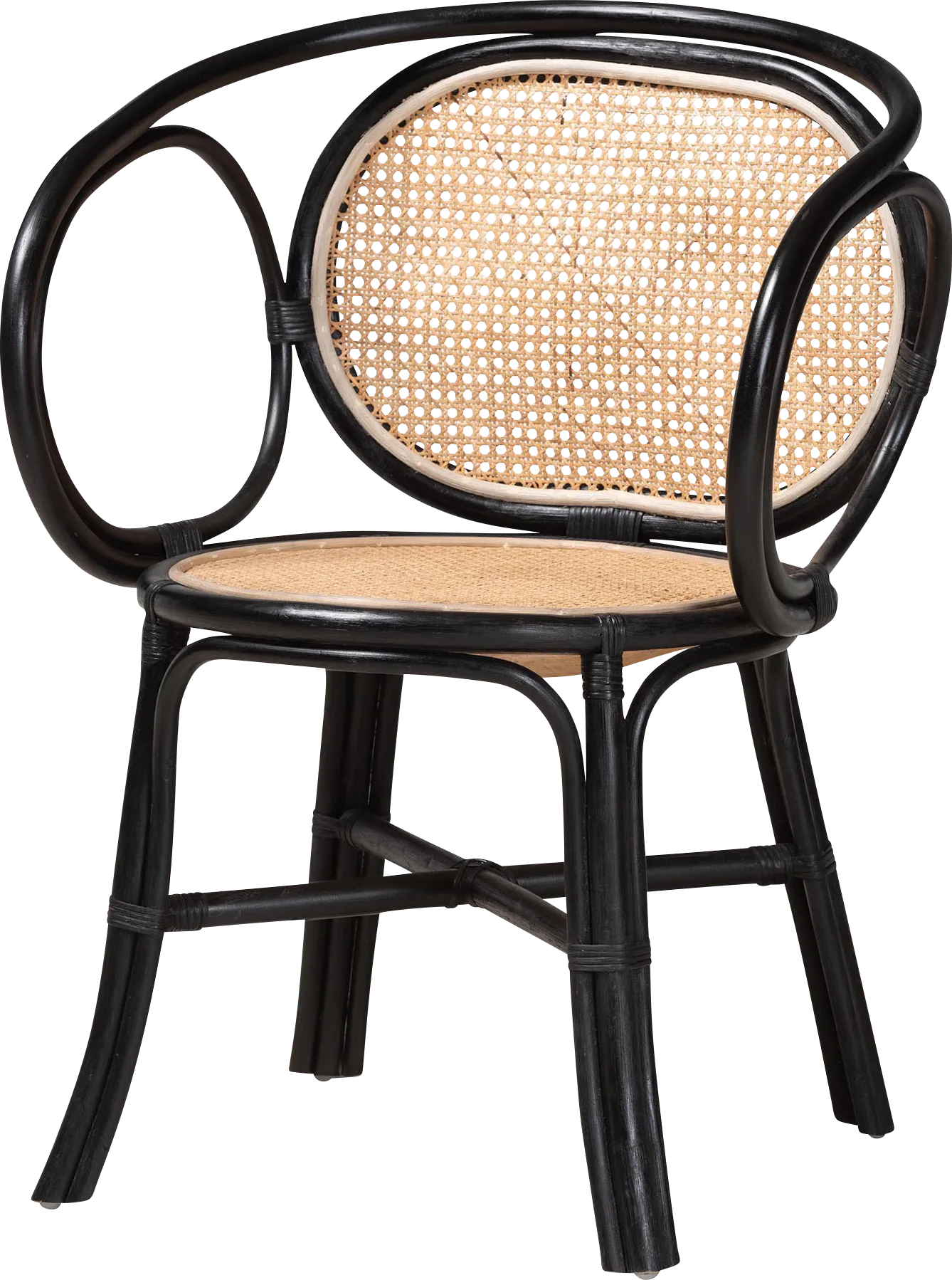 Fenno Black Arm Chair - Image 1
