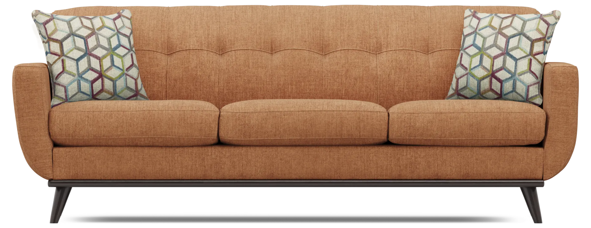 russet sofa