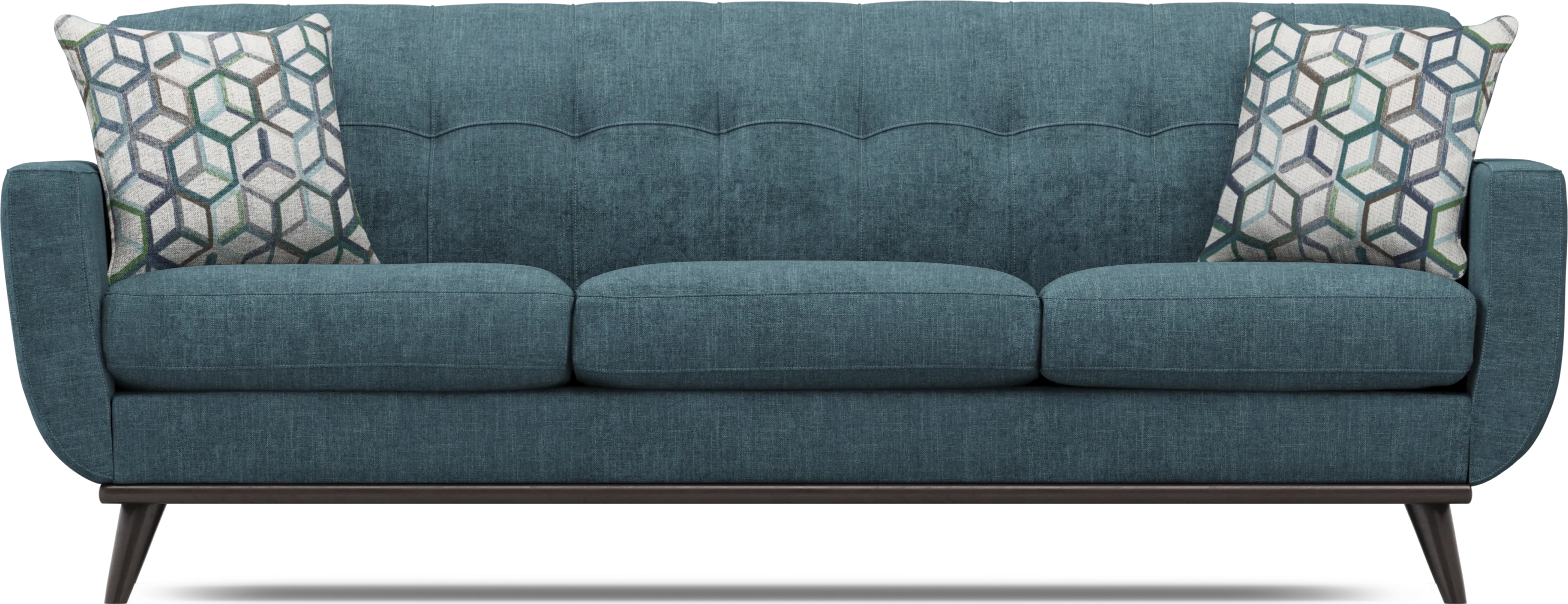 East Side Teal 7 Pc Living Room - Thumbnail - Image 3