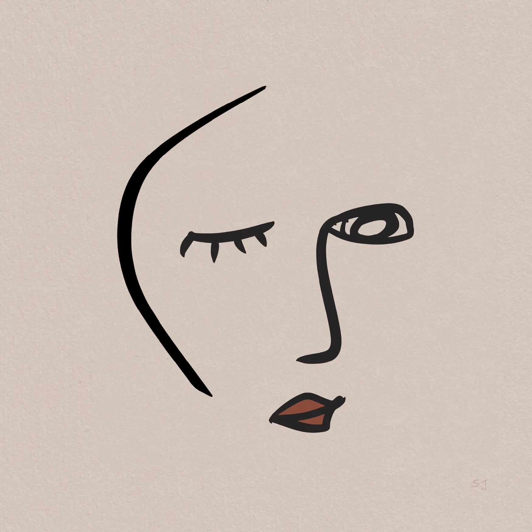 Shukara Pink Canvas Artwork