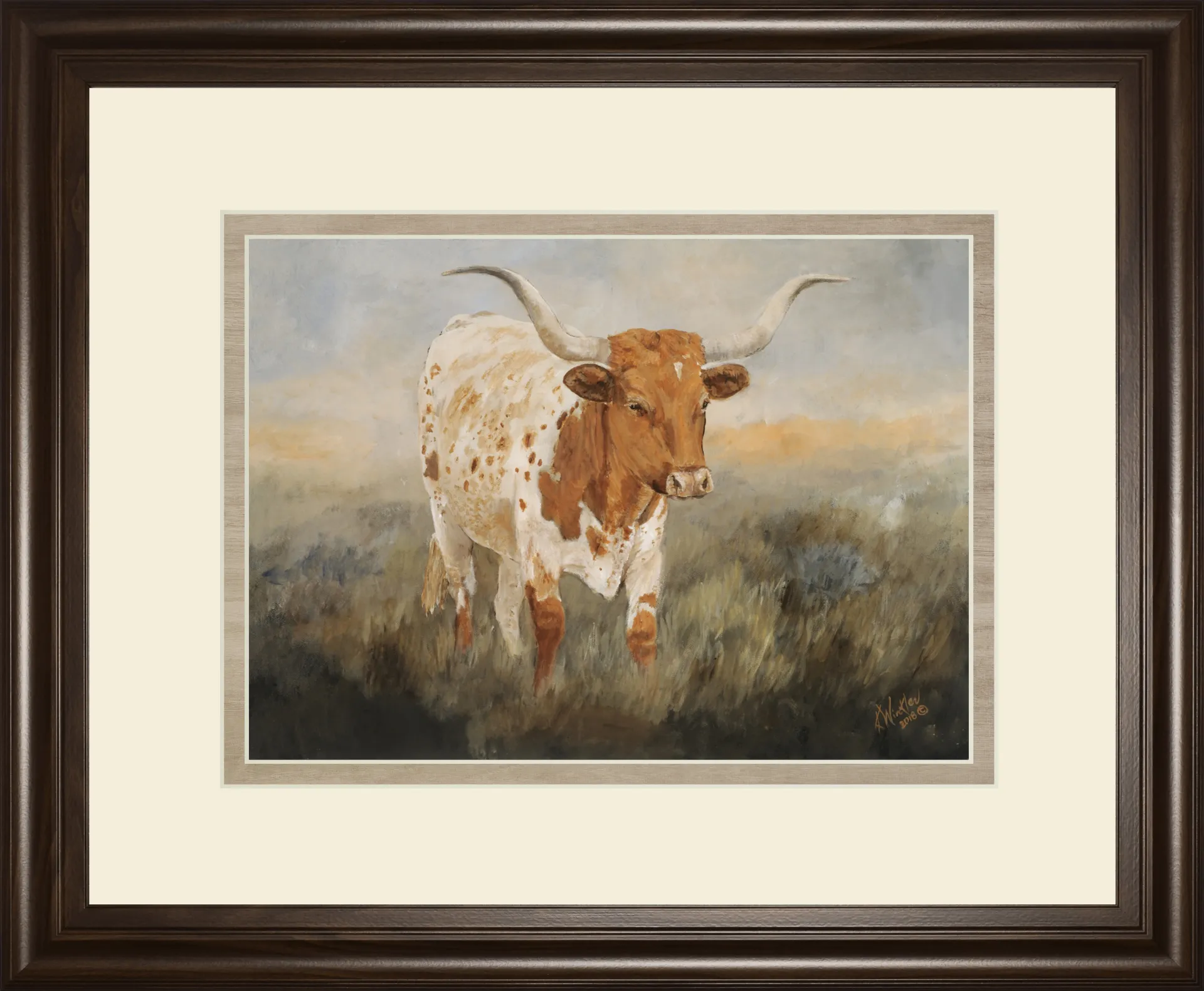 Briony Brown Framed Wall Art - Image 1