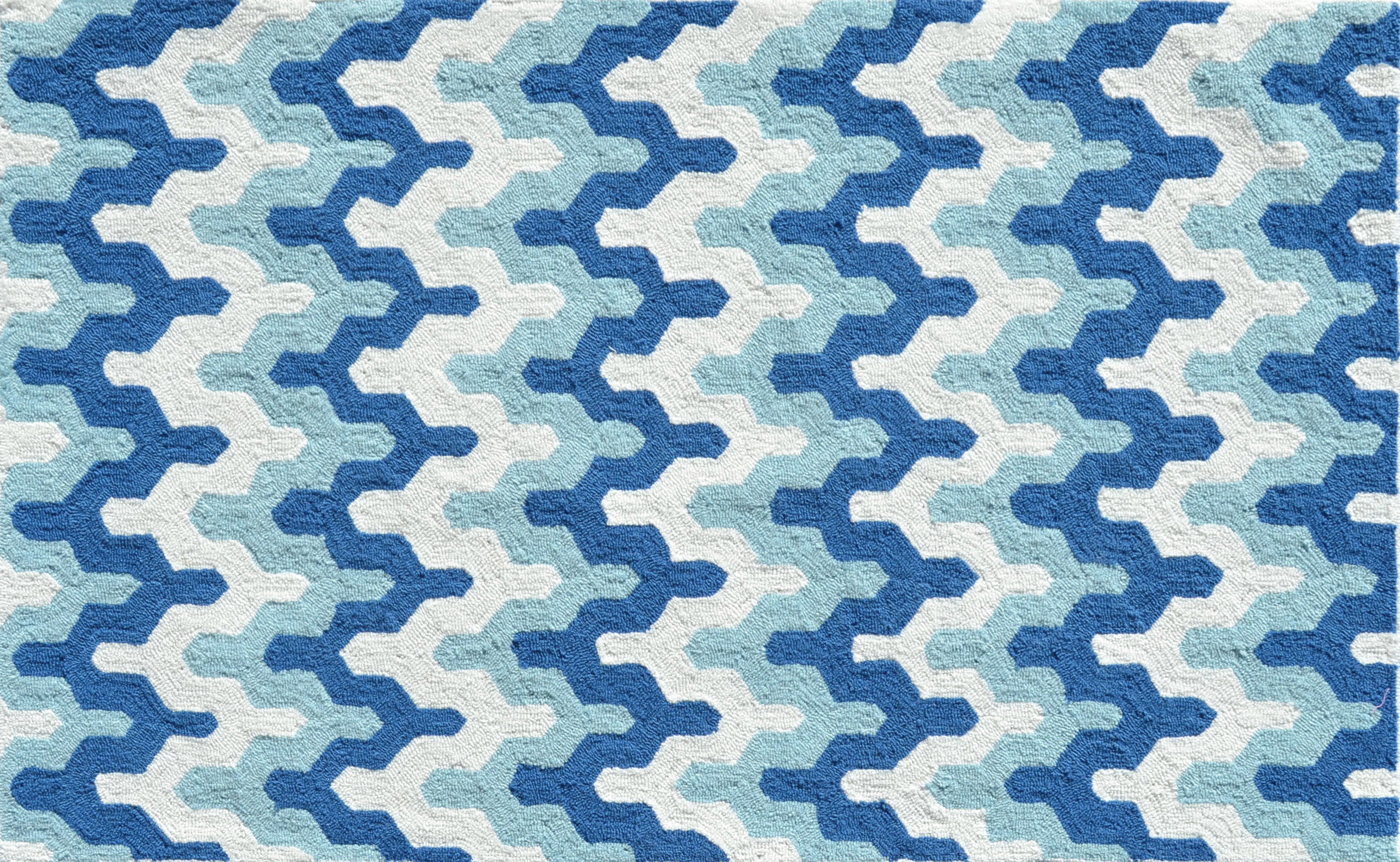 Kids Senna Lane Blue 2'8 x 4'8 Rug - Thumbnail - Image 1