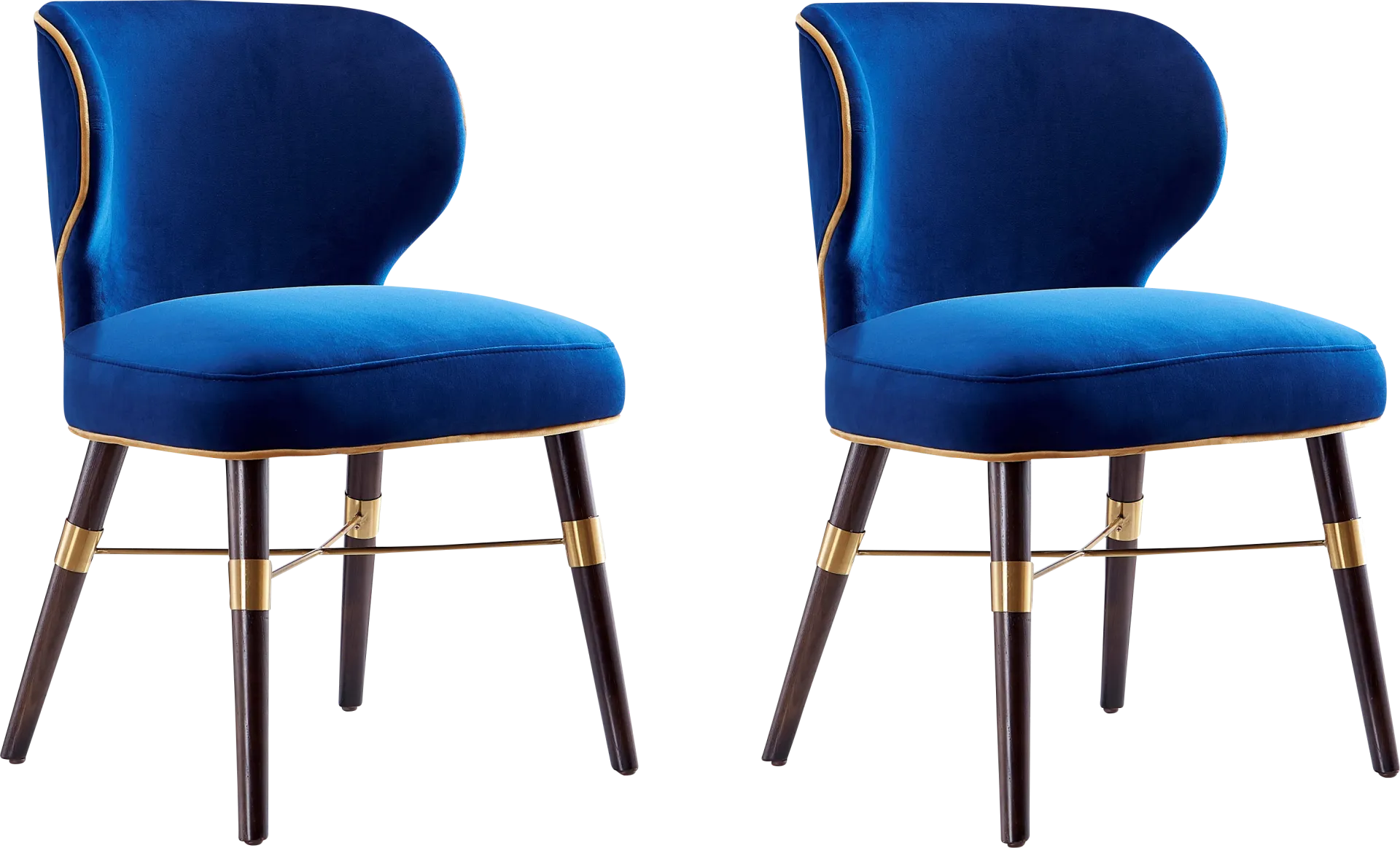 Strineway Blue Side Chair, Set of 2 - Image 1