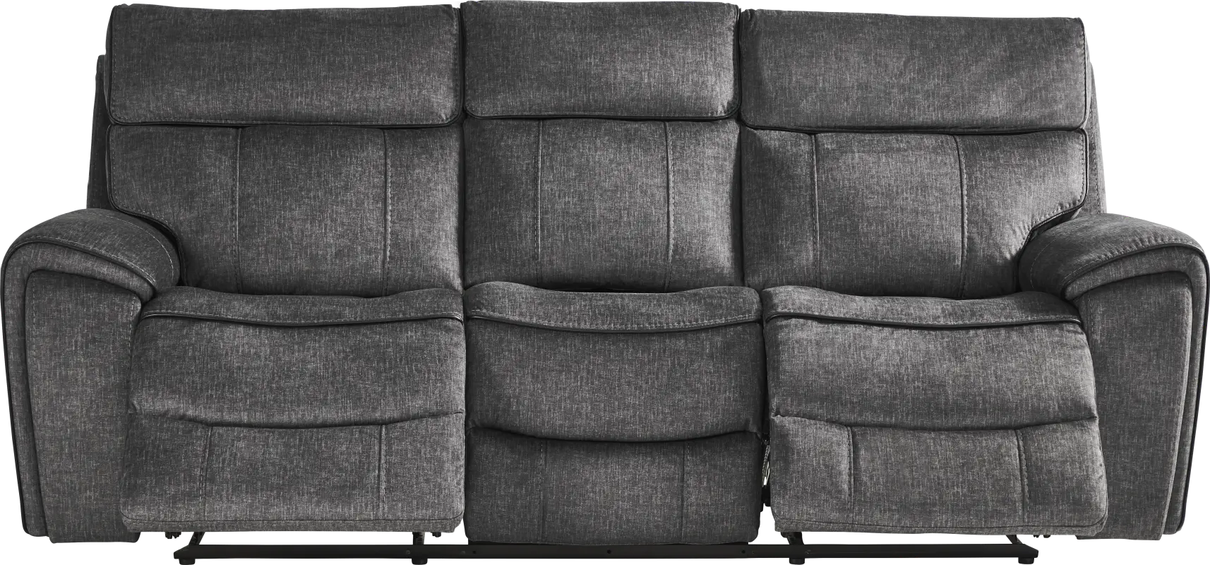 Bradshaw Place Dark Gray Reclining Sofa