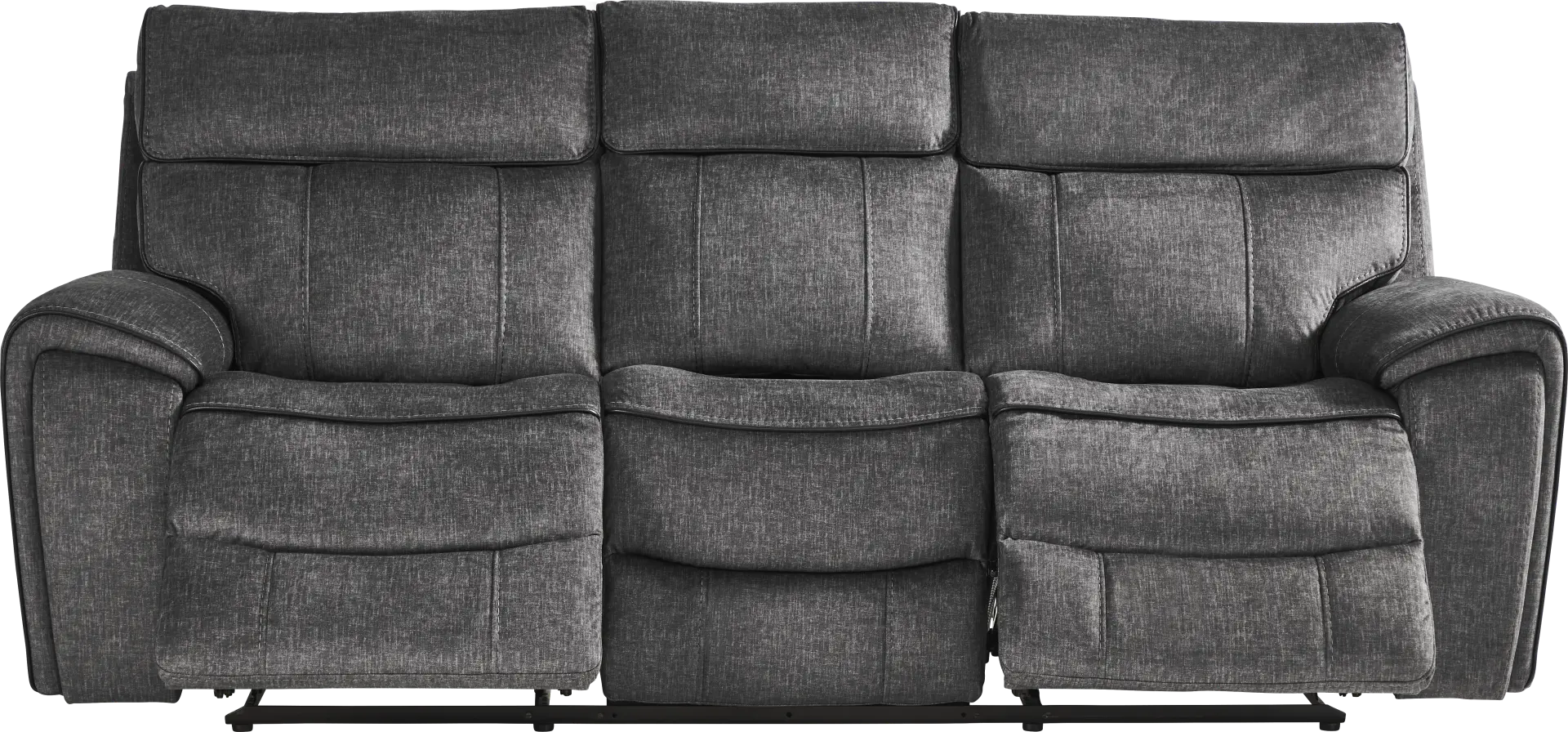 Bradshaw Place Dark Gray Reclining Sofa