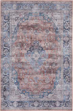 Olith Blue/Multi 5'3 x 7'3 Rug