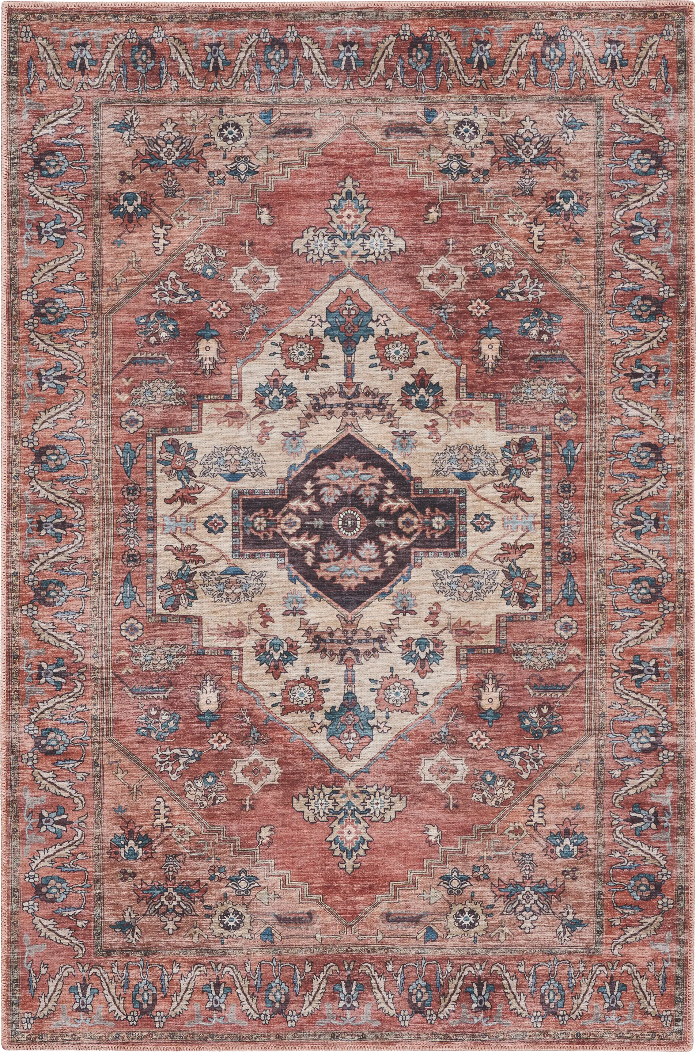 Sagich Rust 7'10 x 9'10 Rug