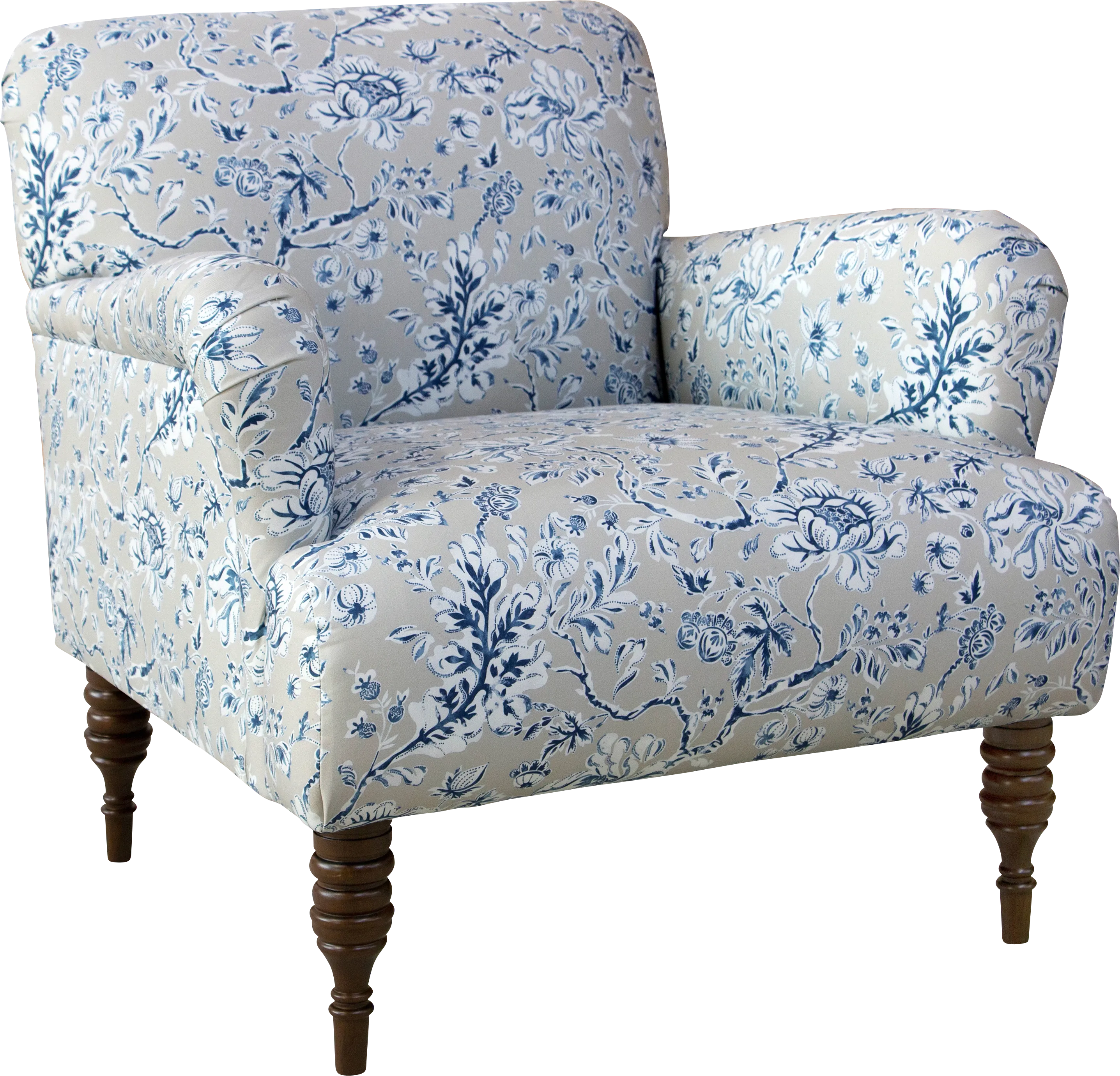 Aditya Gray Accent Chair