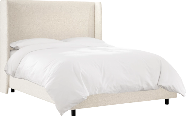 Quinella White Twin Bed