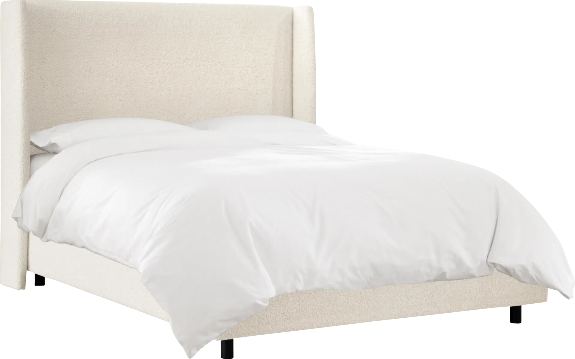 Quinella White Twin Bed - Image 1