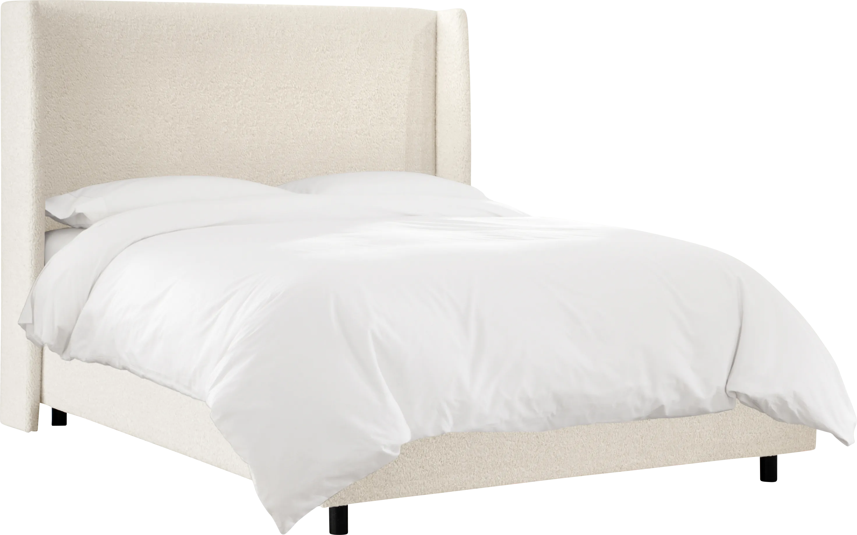 Quinella White King Bed - Thumbnail - Image 1