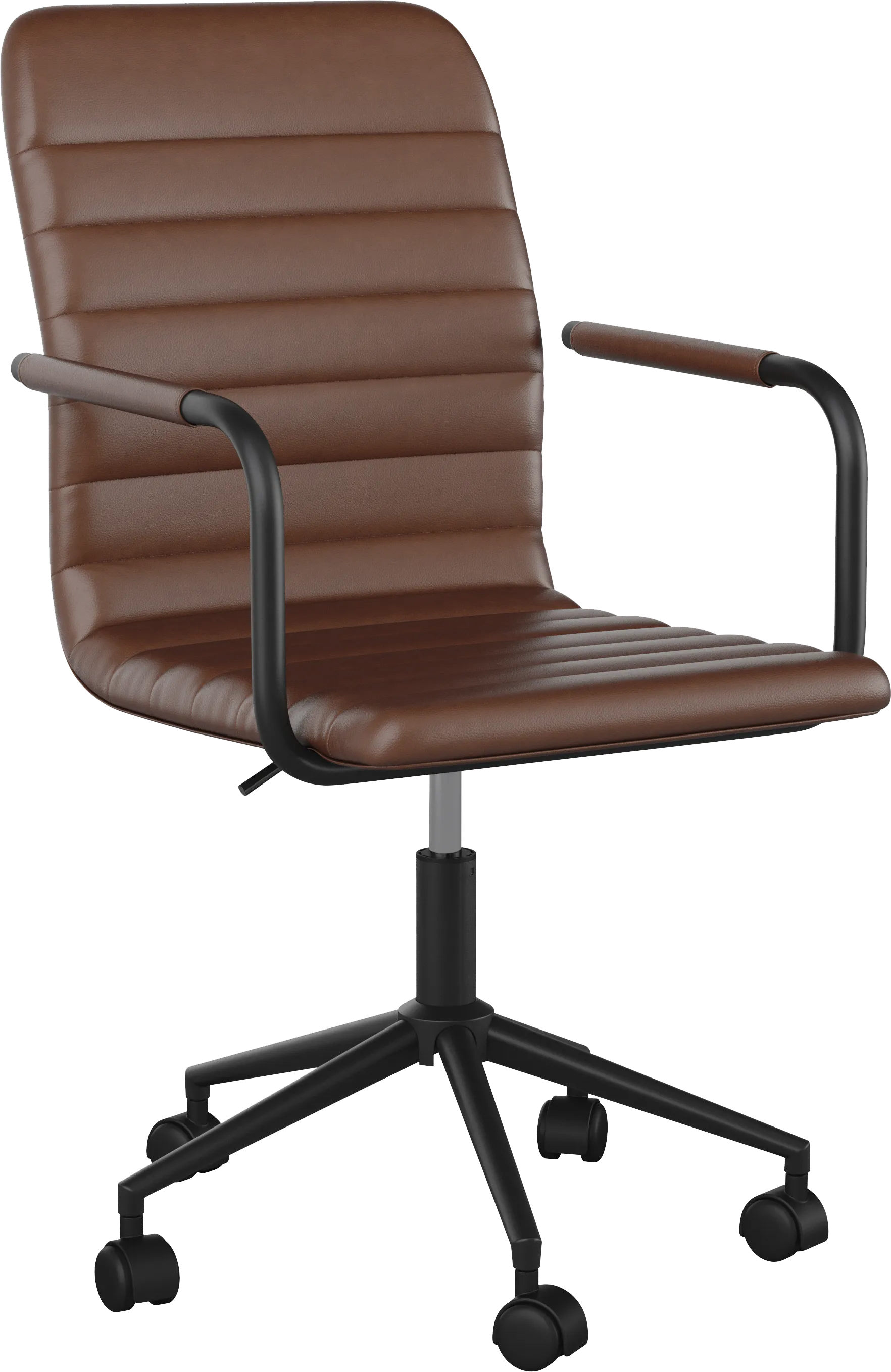 Jalowy Brown Office Chair - Image 1