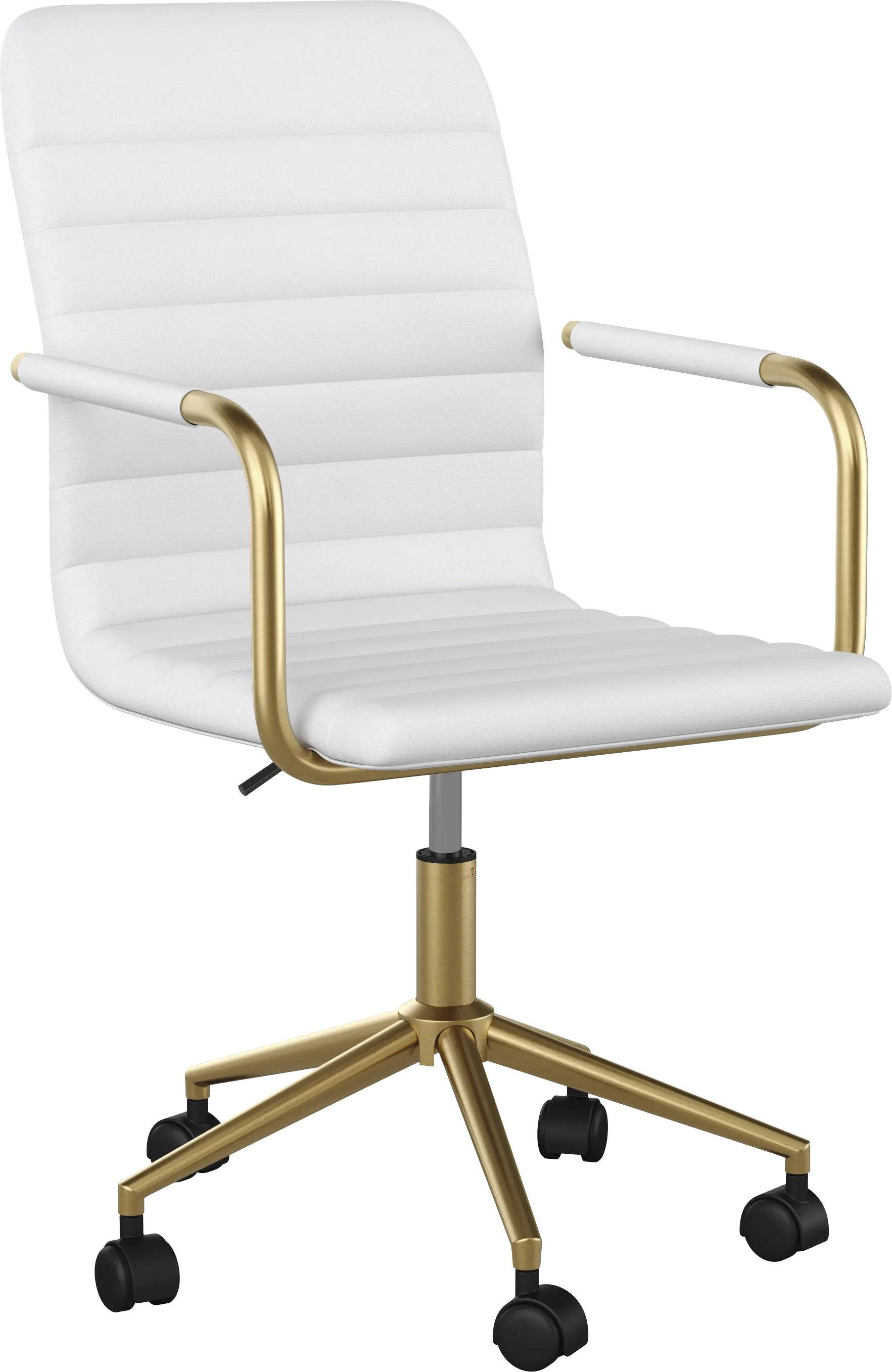 Bedons White Office Chair - Thumbnail - Image 1