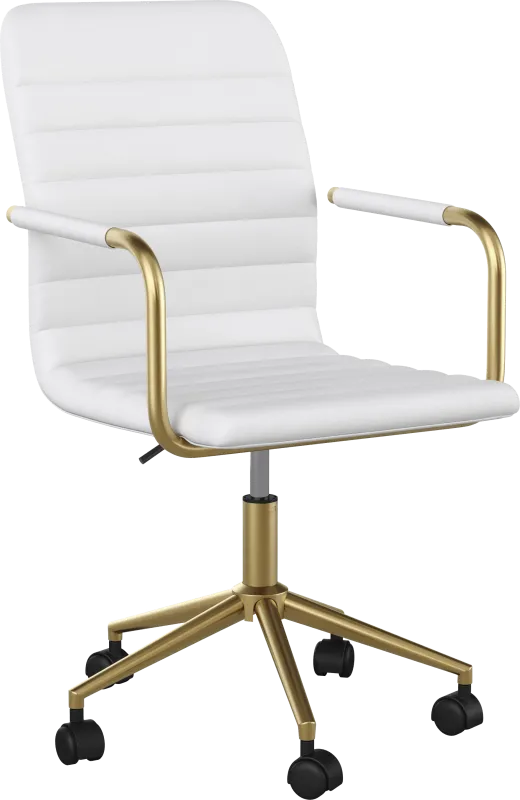 Bedons White Office Chair